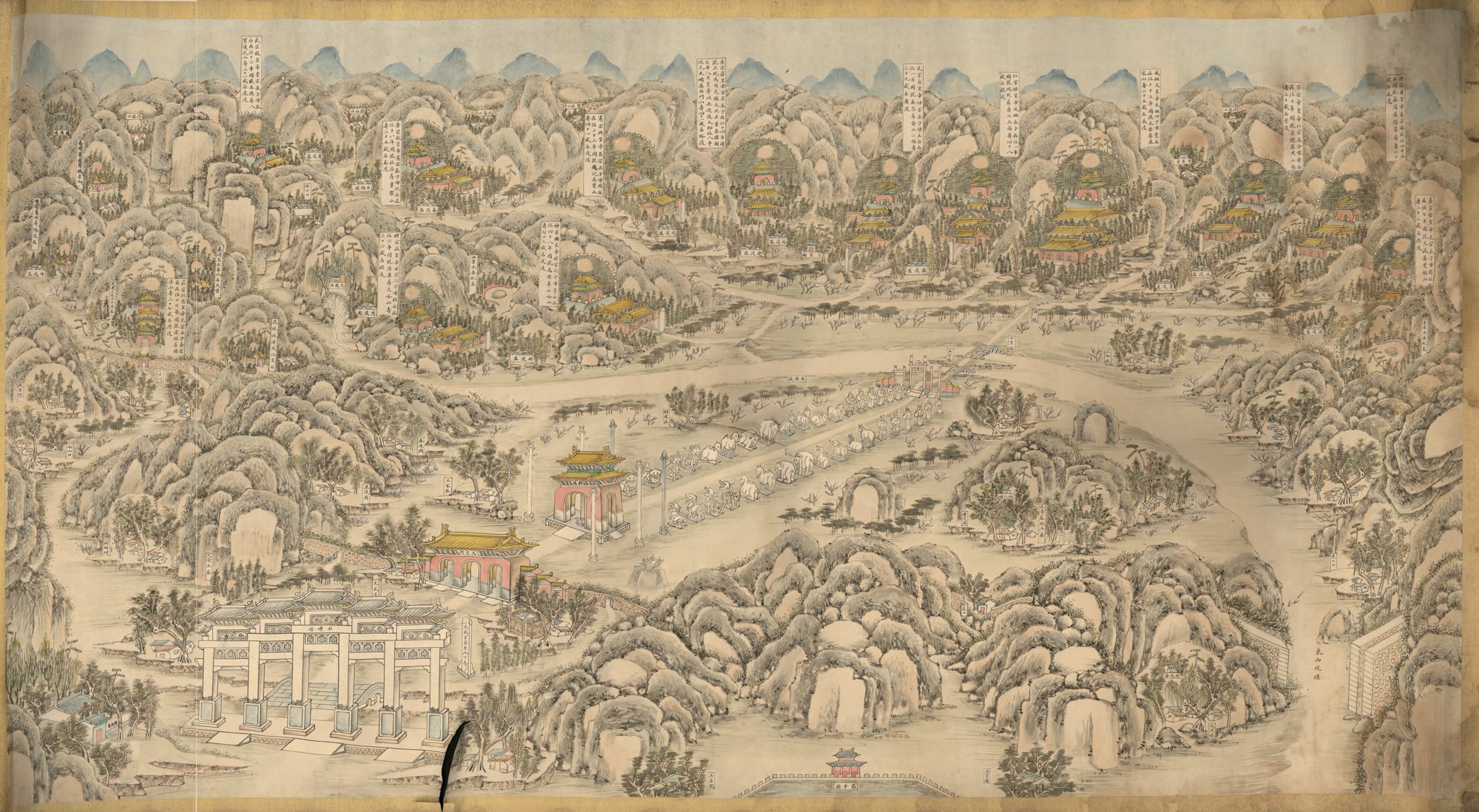 古迹入图：寺庙、陵寝与历史景观